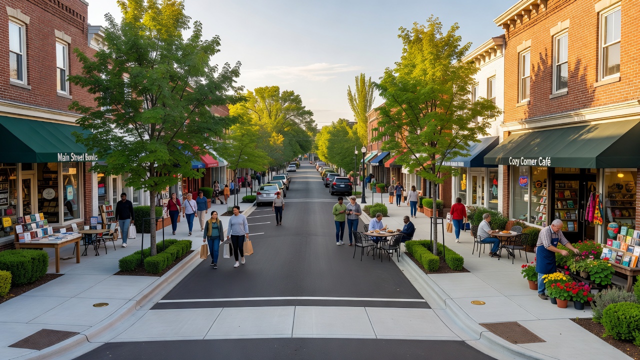 Main Street Revamp Boosts Local Shop Sales